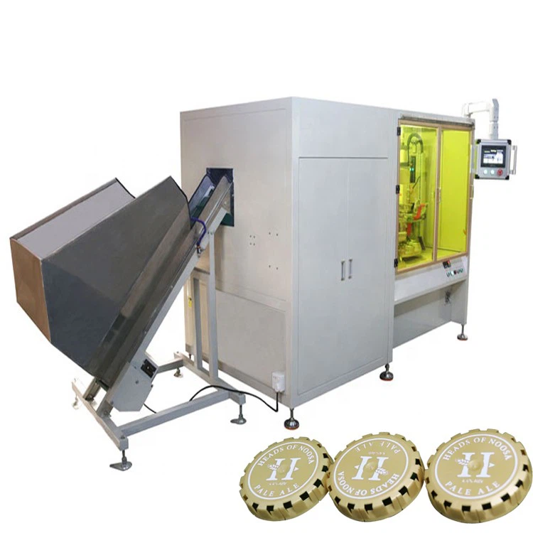 Automatic Cap Top Hot Foil Stamping Machine